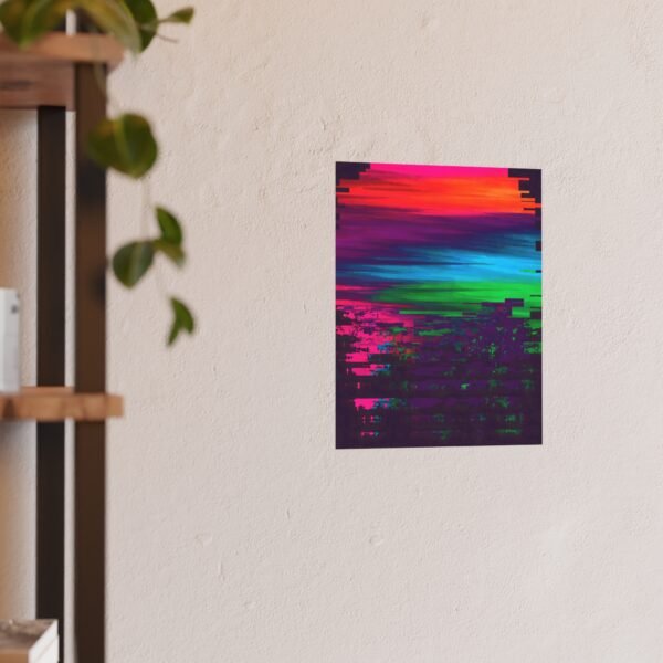 Gradient Failure at Dusk – Zara Moon | Fine Art Print