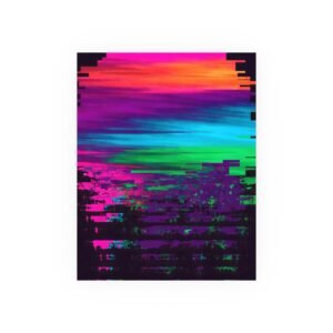 Gradient Failure at Dusk – Zara Moon | Fine Art Print