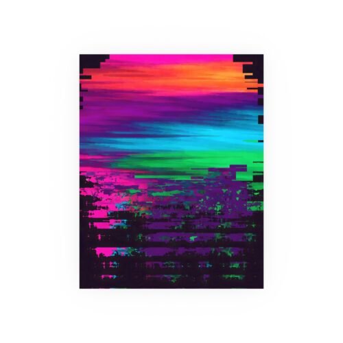 Gradient Failure at Dusk – Zara Moon | Fine Art Print