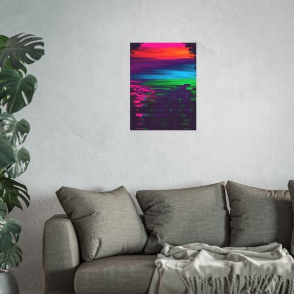 Gradient Failure at Dusk – Zara Moon | Fine Art Print