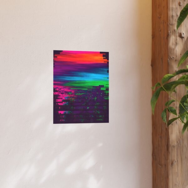 Gradient Failure at Dusk – Zara Moon | Fine Art Print