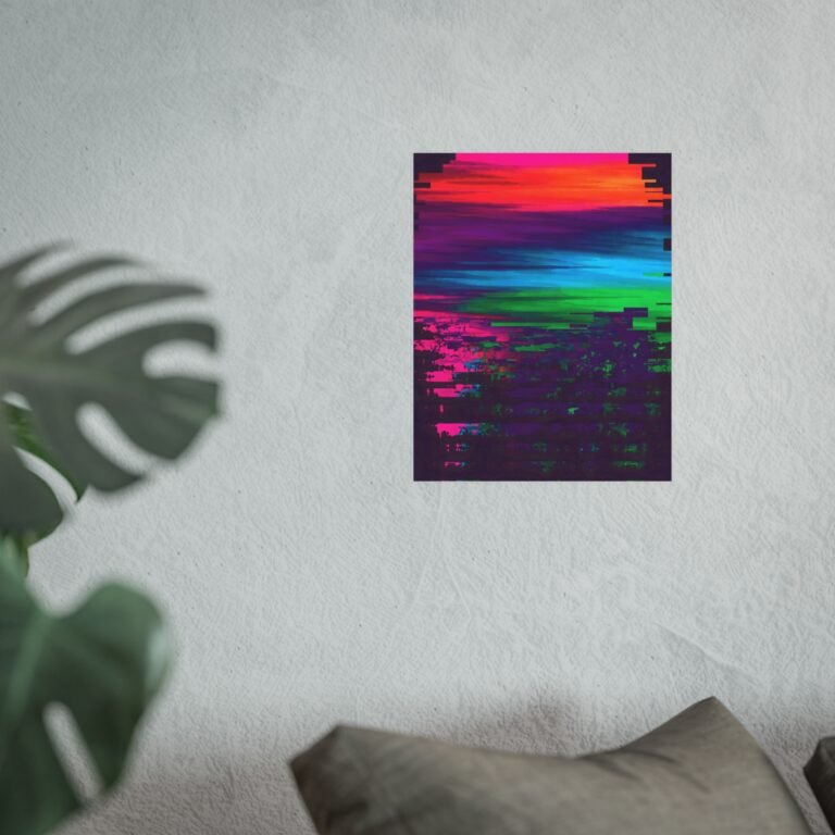 Gradient Failure at Dusk – Zara Moon | Fine Art Print