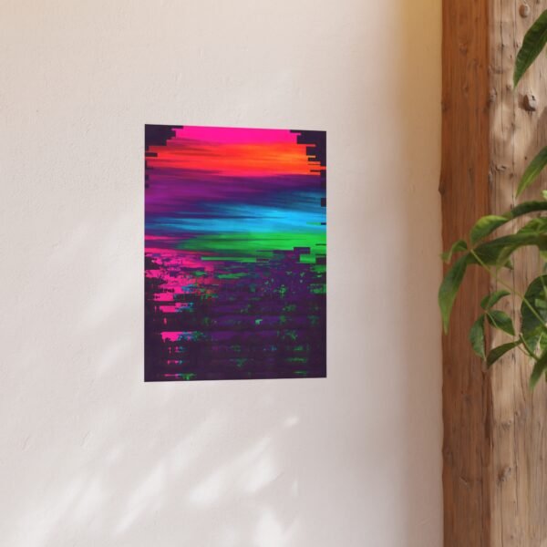 Gradient Failure at Dusk – Zara Moon | Fine Art Print