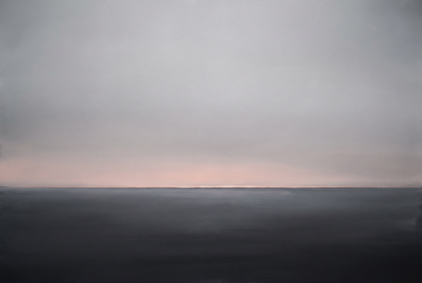 Northern Silence — Nordic minimalist landscape painting by Sofia Larsson Northern Silence — Nordic minimalist landscape painting by Sofia Larsson