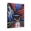 Bridge Suspended Scarlet – Yuki Tanaka | Fine Art Print