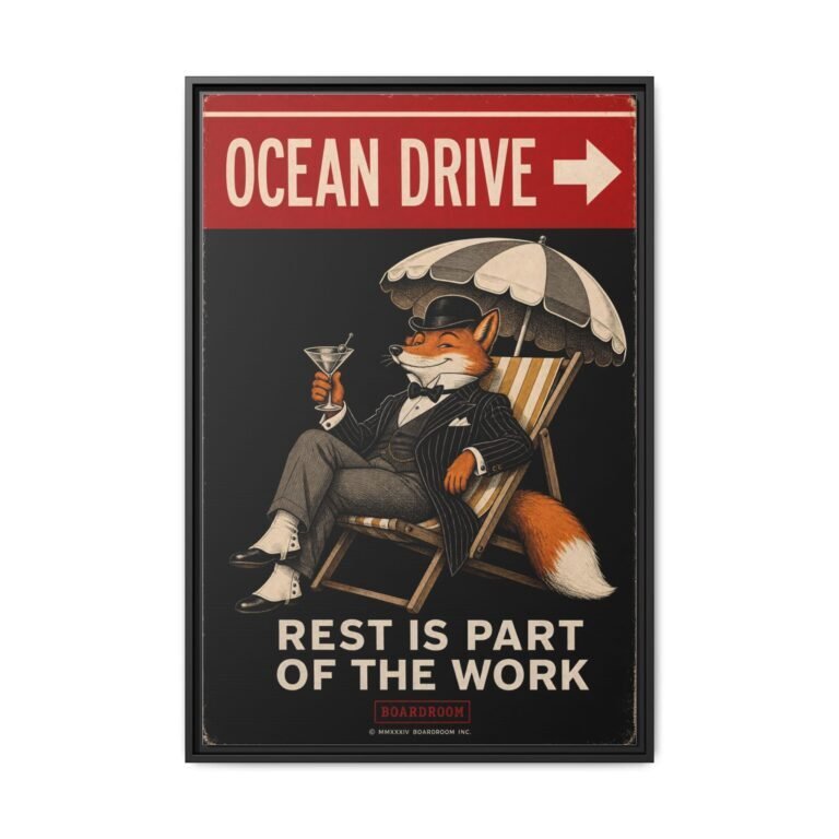Street Signs framed canvas wall art
