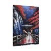 Bridge Suspended Scarlet – Yuki Tanaka | Fine Art Print