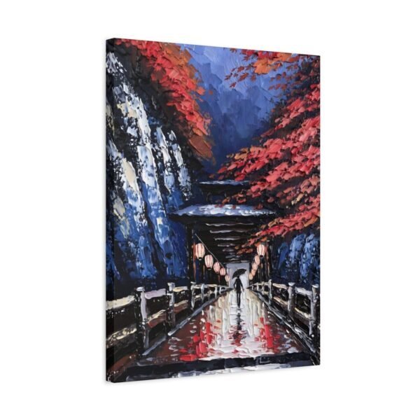 Bridge Suspended Scarlet – Yuki Tanaka | Fine Art Print