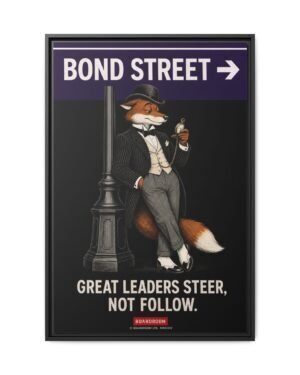 Bond Street Sign | Printasso Originals
