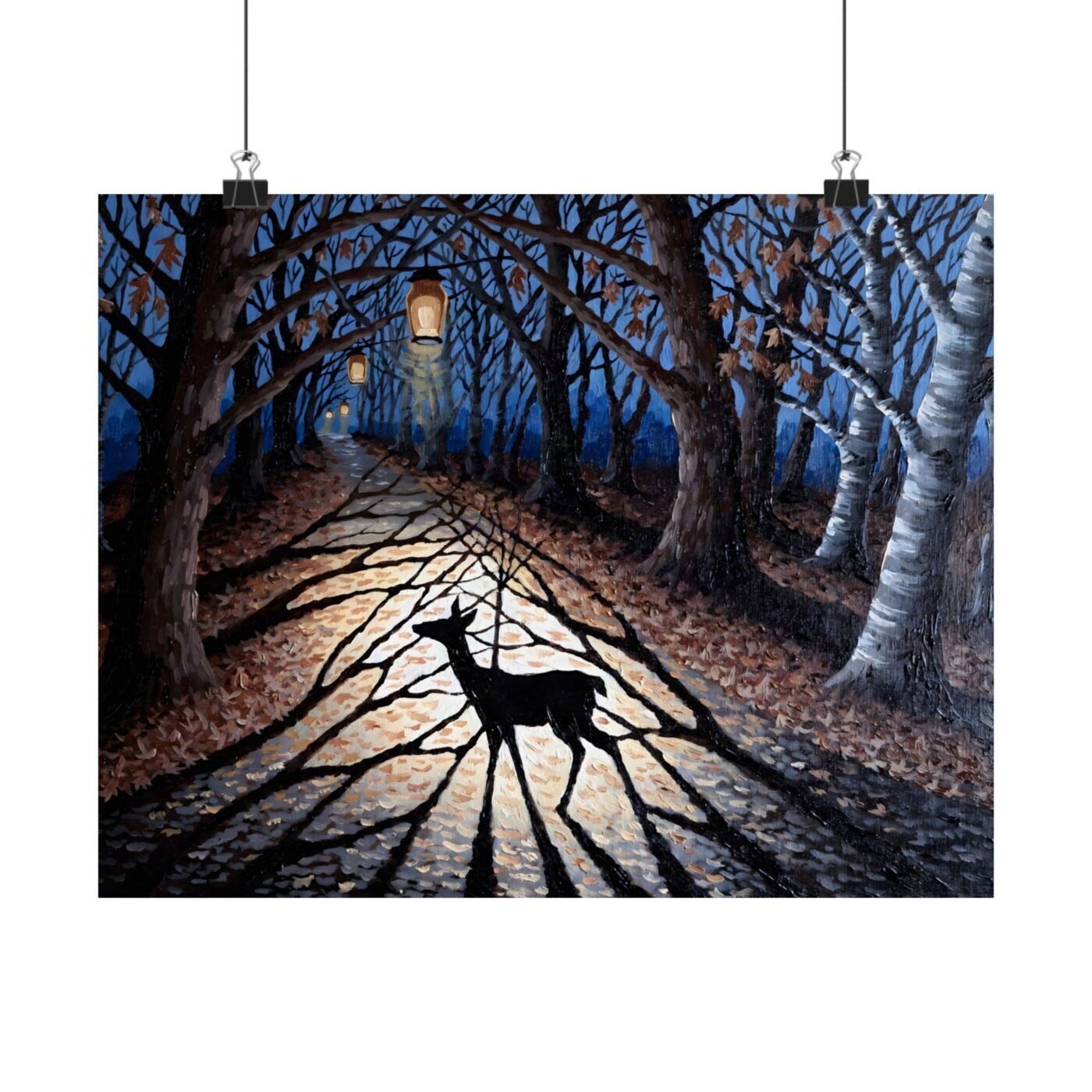 Shadows Walking Home by Carmen Delacroix