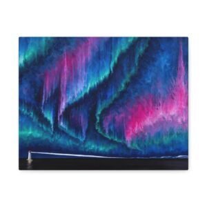 Pulse Across Dark Water – Sofia Larsson | Fine Art Print