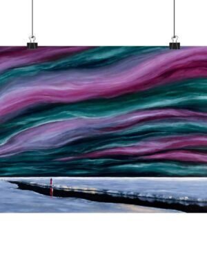 Ice Holding the Light – Sofia Larsson | Fine Art Print