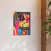 Mirror Lit Neon – Luna Vasquez | Fine Art Print