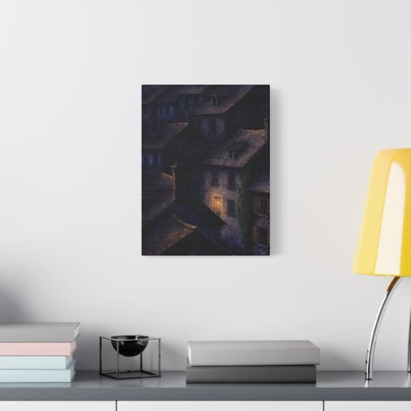 Rooftops Resting Gold – Carmen Delacroix | Fine Art Print