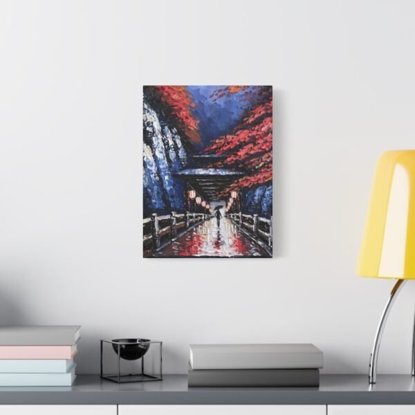 Bridge Suspended Scarlet – Yuki Tanaka | Fine Art Print