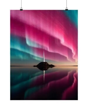 Spire Beneath Cerise – Sofia Larsson | Fine Art Print