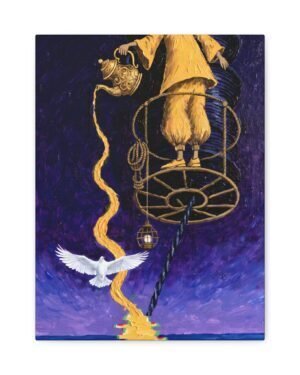 Beam Poured at Midnight – Zara Moon | Fine Art Print