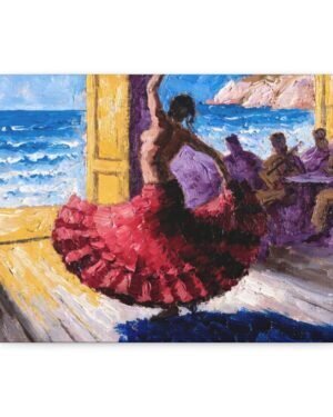 Carmine in Full Flight – Isabelle Moreau | Fine Art Print