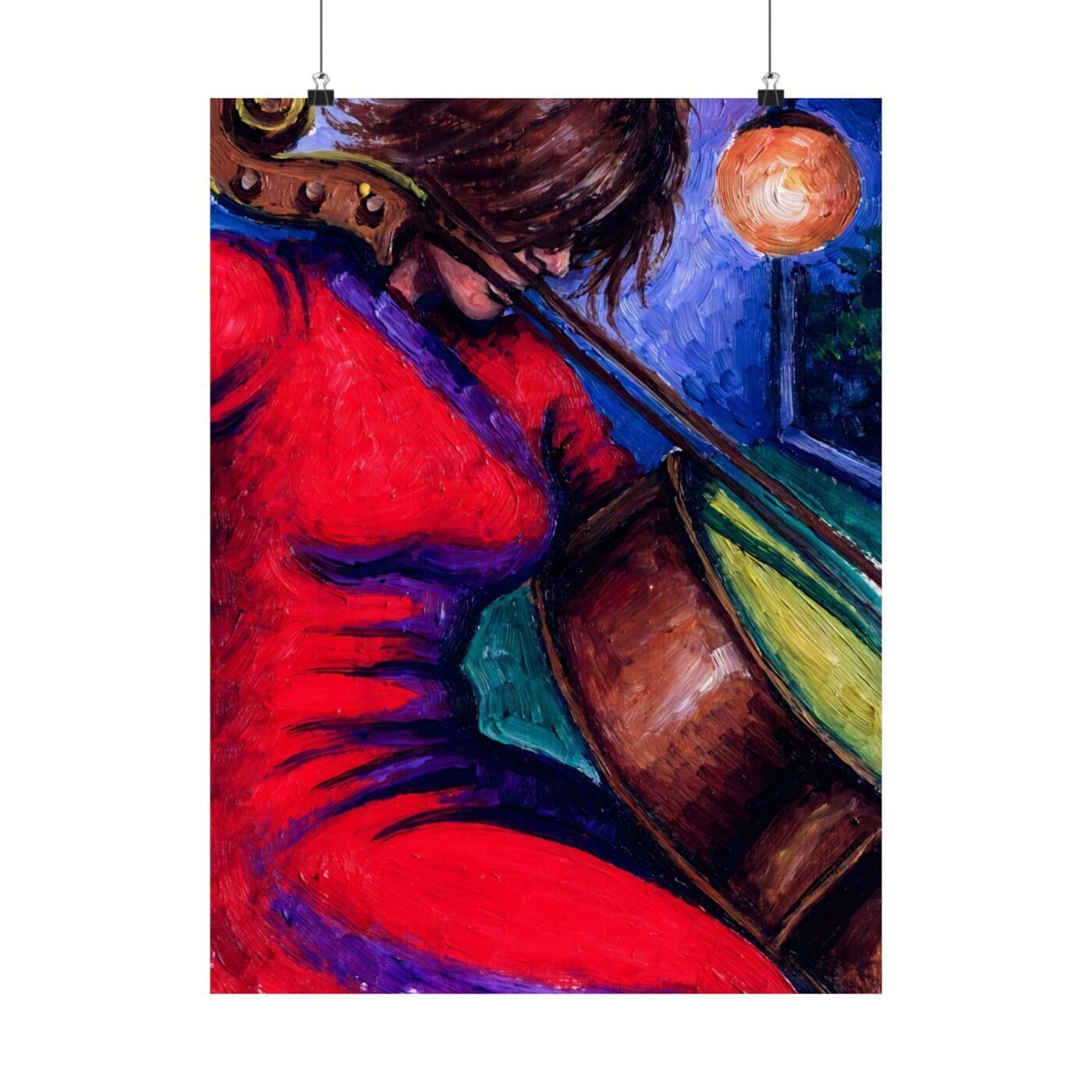 Crimson Mid-Phrase by Isabelle Moreau