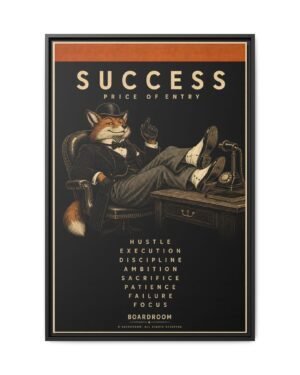 Success, Gold Edition | Printasso Originals