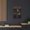 Discipline, Gold Edition | Printasso Originals