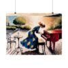 Rising Into Cadmium – Isabelle Moreau | Fine Art Print