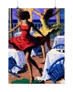 Laughing Through Last Light – Isabelle Moreau | Fine Art Print