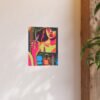 Mirror Lit Neon – Luna Vasquez | Fine Art Print