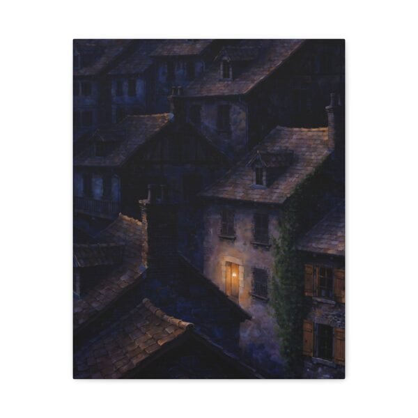 Rooftops Resting Gold – Carmen Delacroix | Fine Art Print