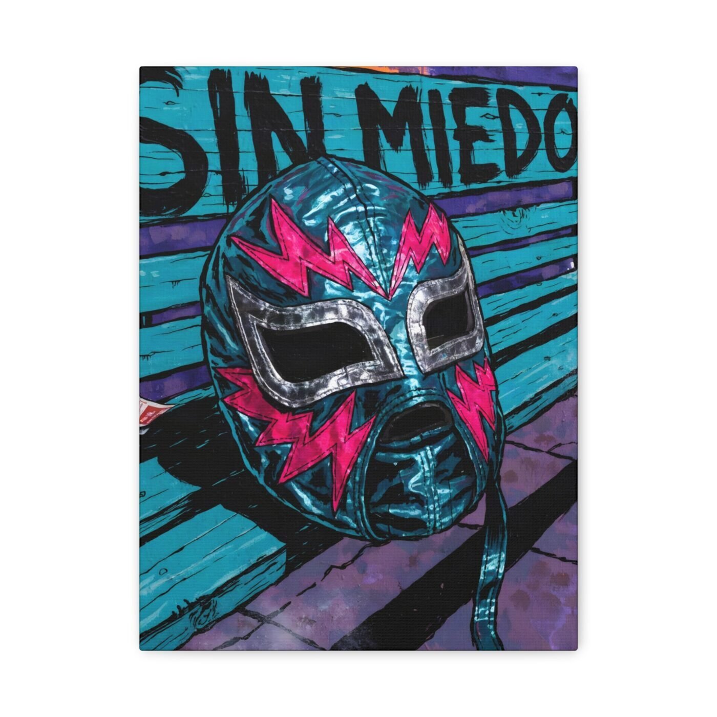 Mask Left Behind by Chris Vega