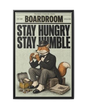 Stay Hungry Stay Humble | Printasso Originals