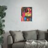Mirror Lit Neon – Luna Vasquez | Fine Art Print