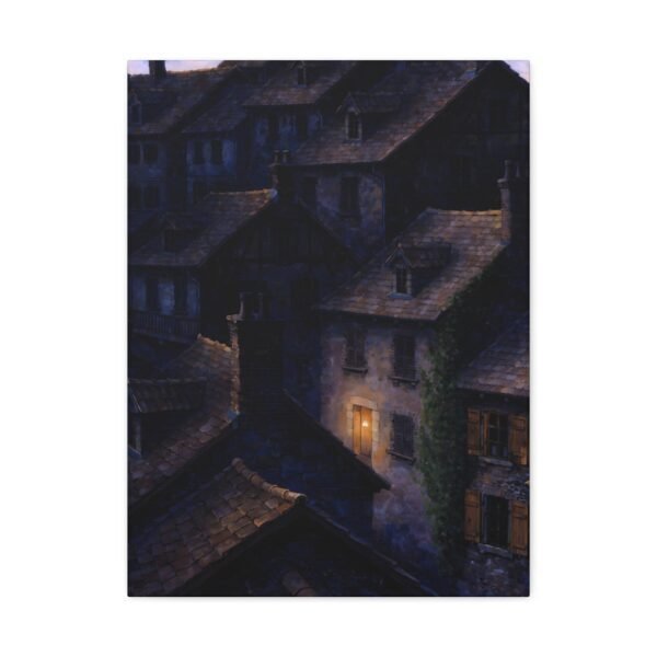 Rooftops Resting Gold – Carmen Delacroix | Fine Art Print