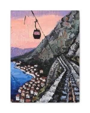 Cable Climbing Blue – Marco Bellini | Fine Art Print