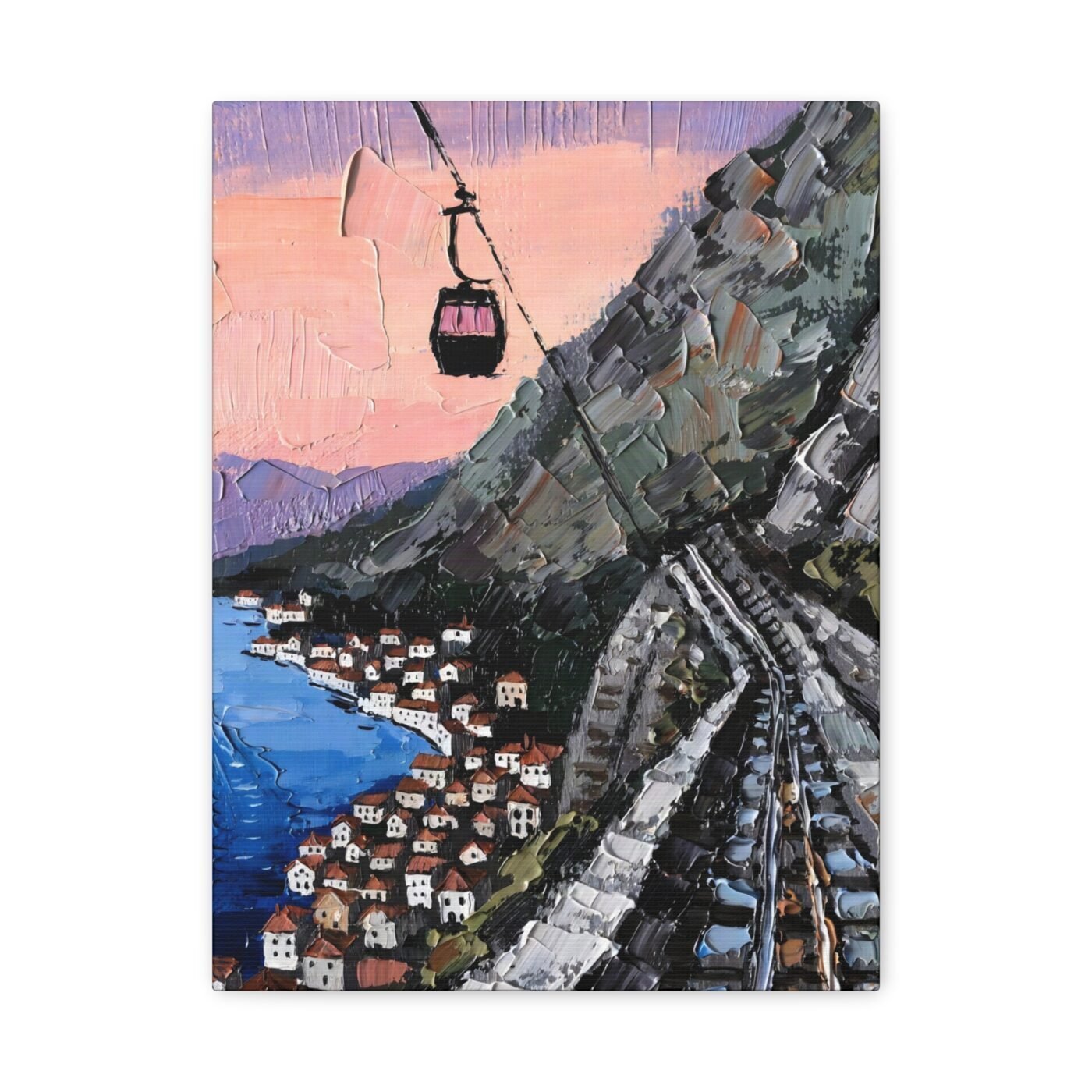 Cable Climbing Blue by Marco Bellini