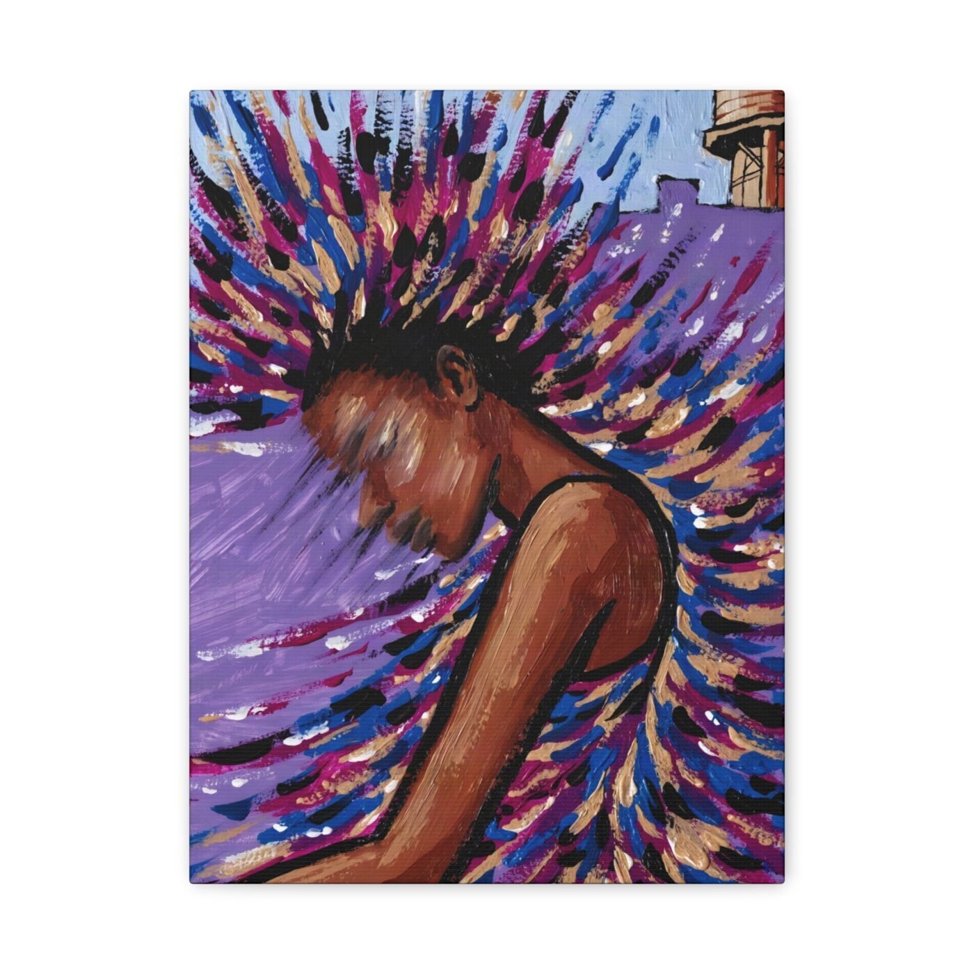 Spin Toward Magenta by Naomi Brooks
