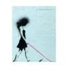 Leash Pulling Fuchsia – Luna Vasquez | Fine Art Print