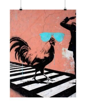 Crossing at Noon – Luna Vasquez | Fine Art Print