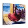 Carmine in Full Flight – Isabelle Moreau | Fine Art Print