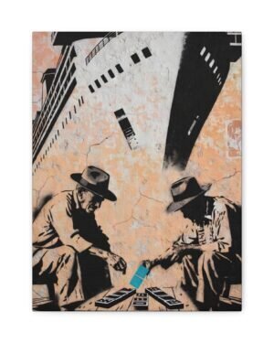 Doubles Before Rescue – Luna Vasquez | Fine Art Print