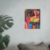 Mirror Lit Neon – Luna Vasquez | Fine Art Print