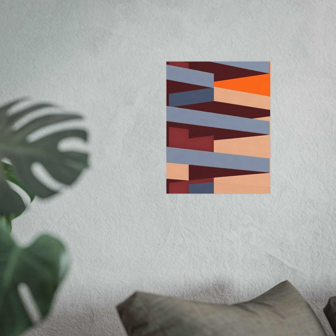 Cantilevered Without Support: priced at the threshold by Alex Ward, shown in a room