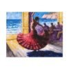 Carmine in Full Flight – Isabelle Moreau | Fine Art Print