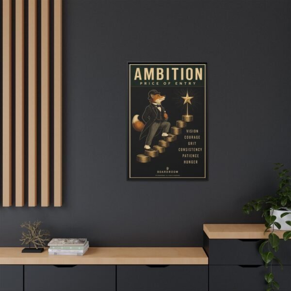 Ambition, Gold Edition | Printasso Originals