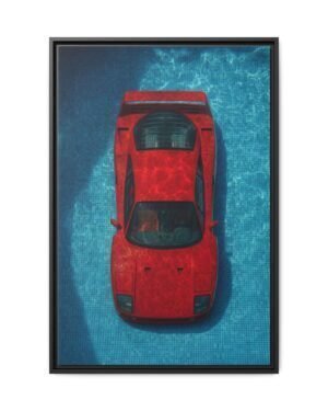 Red Under Glass