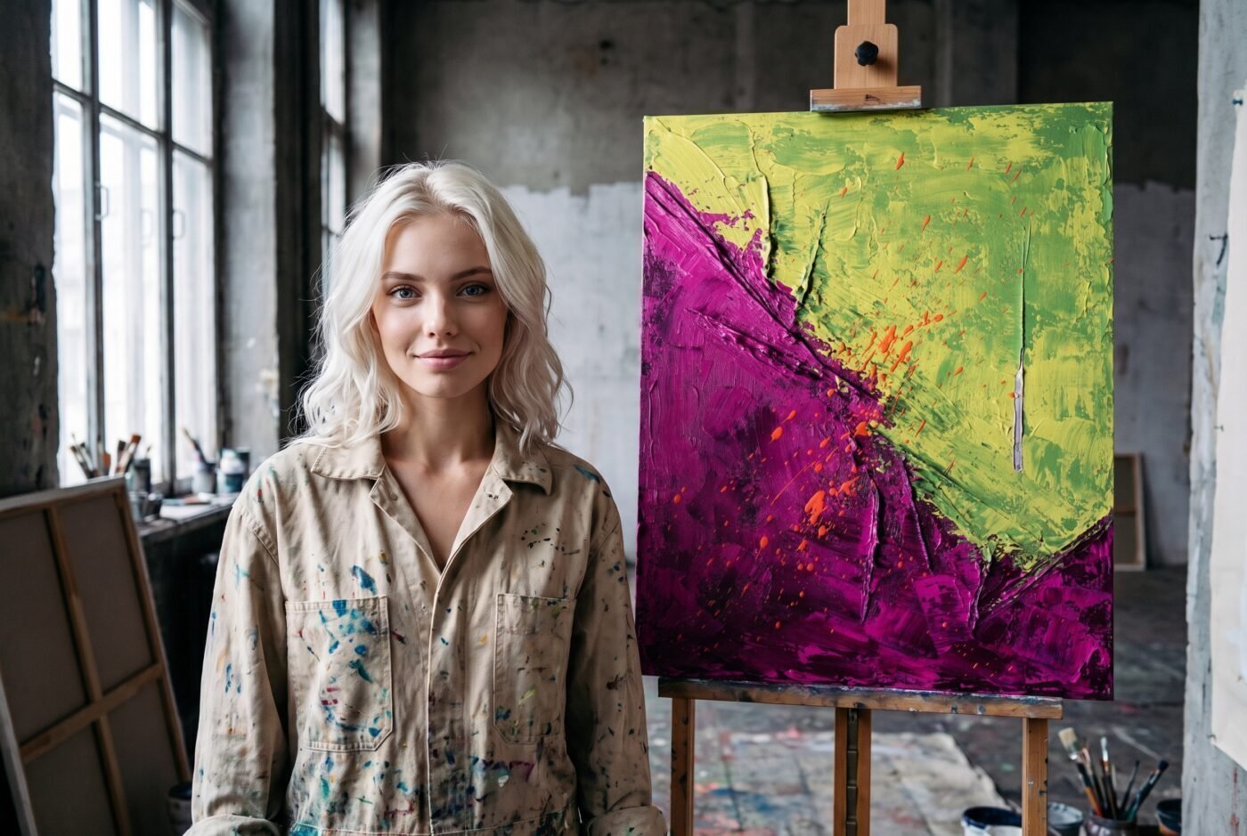Anya Volkov with Neither Yields First in the studio