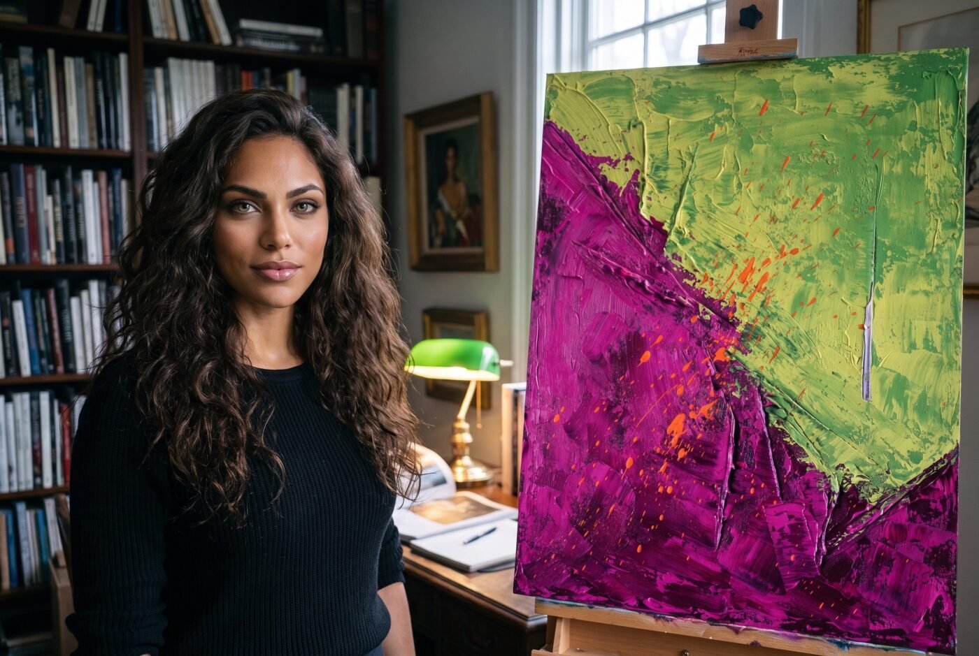 Charlotte with Neither Yields First in the studio