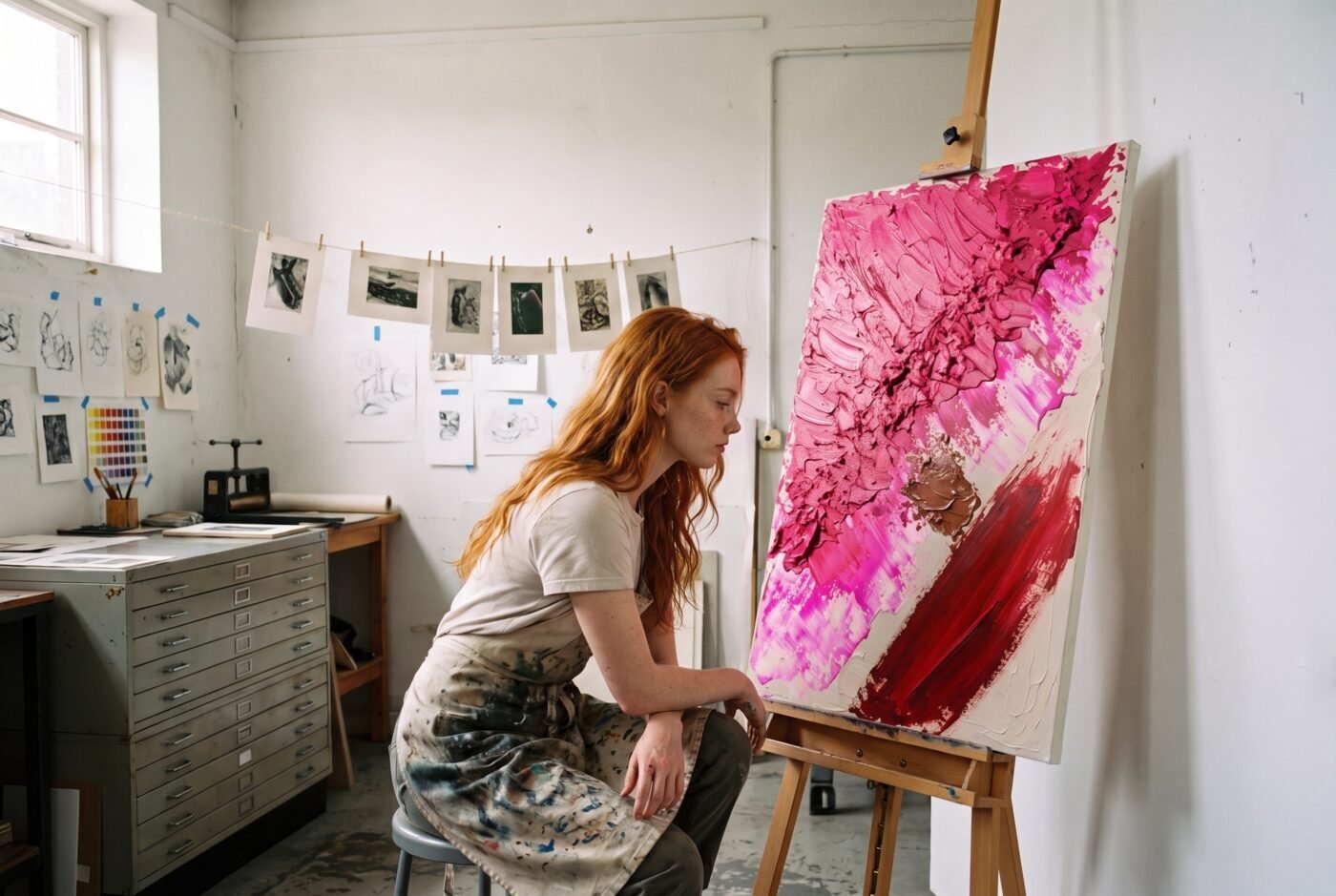 Ruby with Unchecked Appetite in the studio