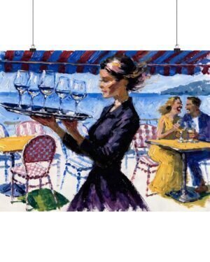 Tray Tilting Chrome – Isabelle Moreau | Fine Art Print