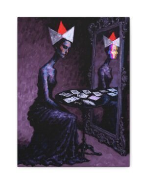 Queen Facing Herself – Zara Moon | Fine Art Print